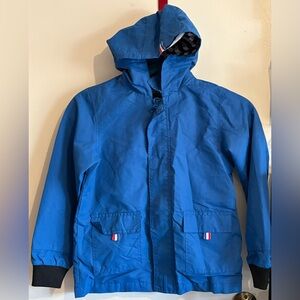 M2C Boys Girls Hooded Cotton Lined Rain Jacket Light Windbreaker size 6/7 kids